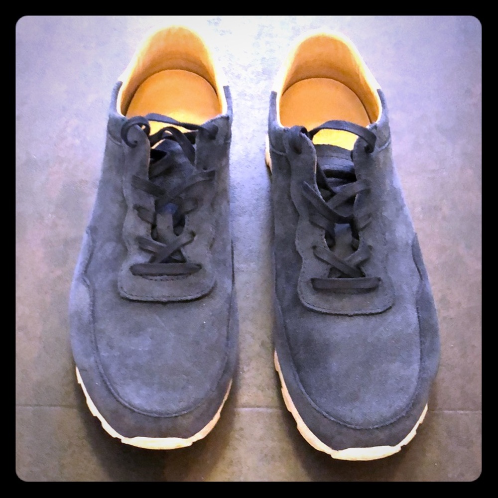 Men’s CLAE Hoffman premium Deep Navy Waxed Suede